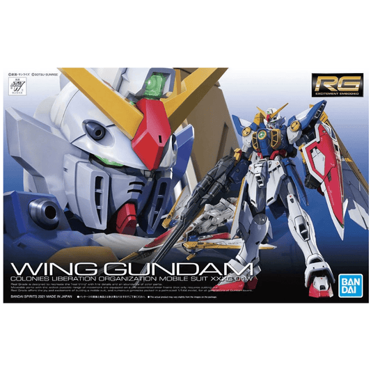 Bandai Real Grade Gunpla model kit Real Grade 1/144 Wing Gundam