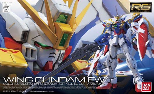 Bandai Real Grade Gunpla model kit Real Grade XXXG-01W Wing Gundam EW 1/144
