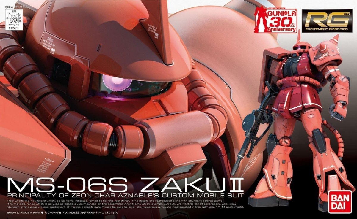 Bandai RG 1:144 MS-06S Zaku II - MK61595