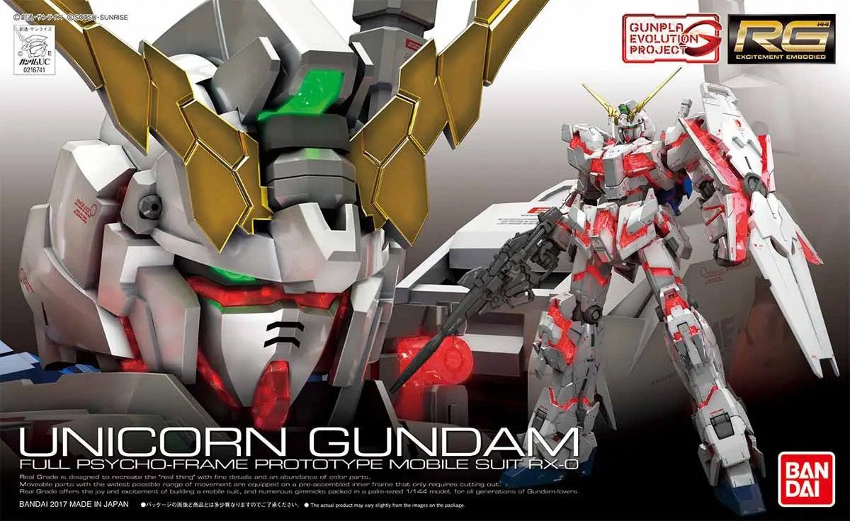 Bandai RG 1:144 Unicorn Gundam - MK61620