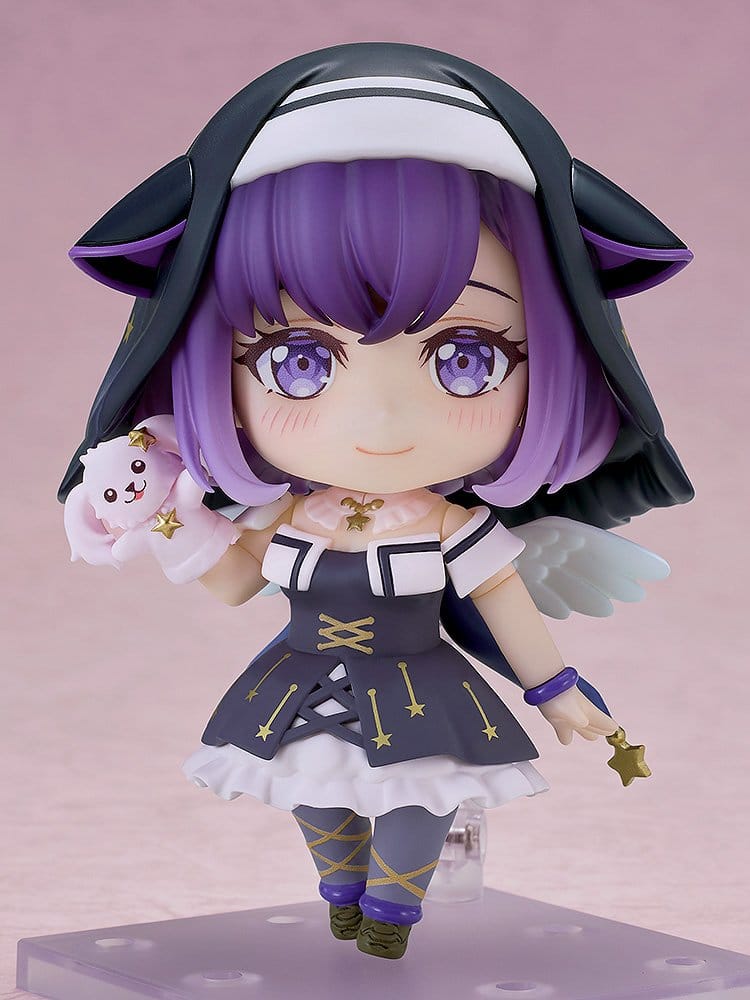 Good Smile Nendoroid BanG Dream! Miyako Fuji figure, front view on display base
