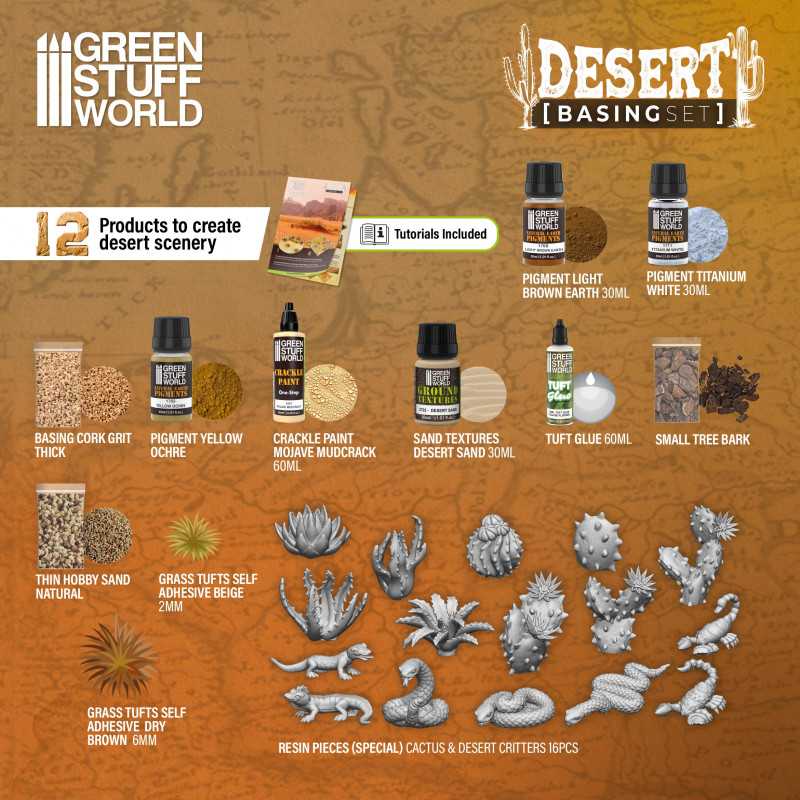 Green Stuff World - Environment Set - Desert - Loaded Dice