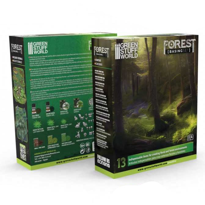 Green Stuff World - Environment Set - Forest Basing - Loaded Dice