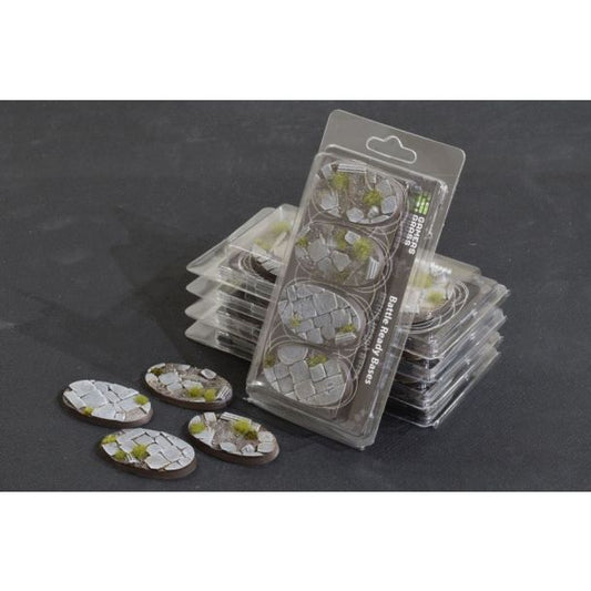 Gamers Grass Temple Oval 60mm (x4) - Loaded Dice