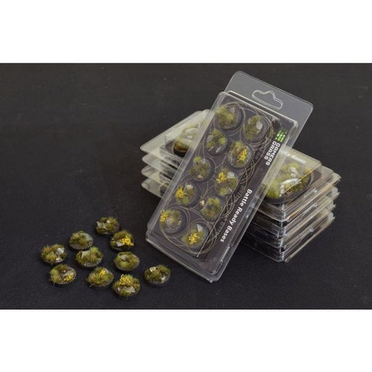 Gamers Grass Battle Ready Bases - Highland Round 25mm (x10) - Loaded Dice