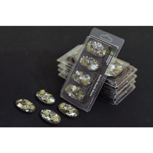 Gamers Grass Winter Oval 60mm (x4) - Loaded Dice