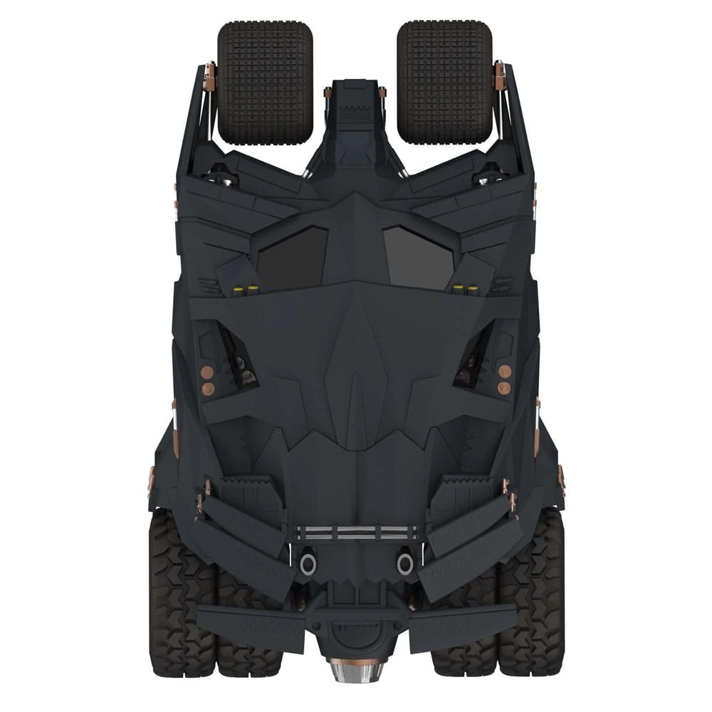 Super7 Super Cyborg Batmobile Tumbler viewed from directly above