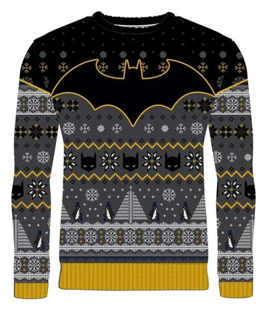 Batman Christmas Jumper Penguin
