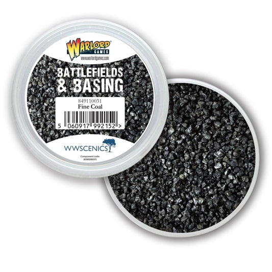 Battlefields & Basing: Fine Coal miniature scenery bases