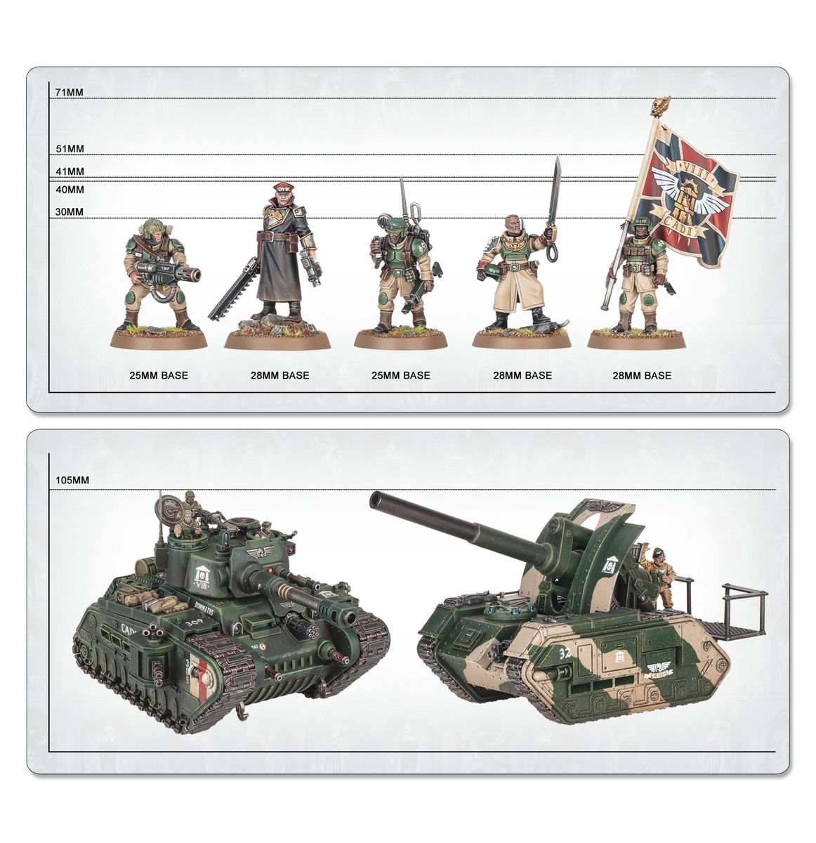 Battleforce: Astra Militarum Platoon - Loaded Dice