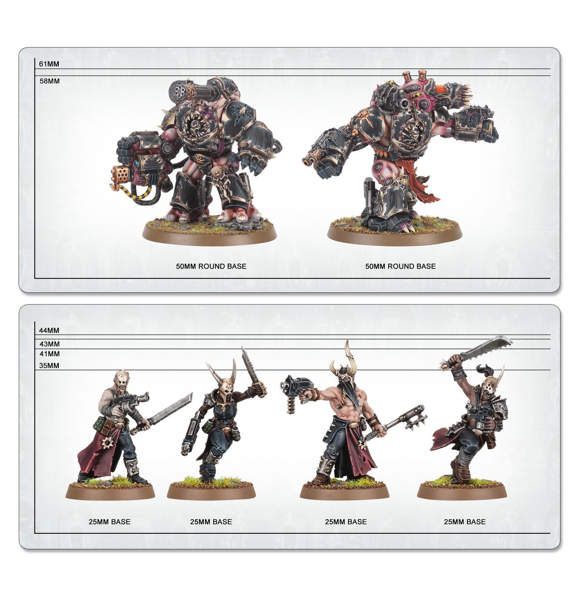 Warhammer 40,000 Chaos Space Marines Battleforce Warband miniatures kit — product image 5