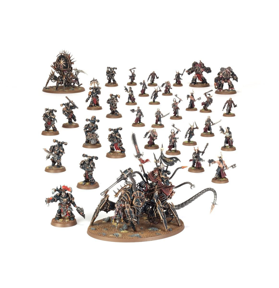 Warhammer 40,000 Chaos Space Marines Battleforce Warband miniatures kit — product image 28