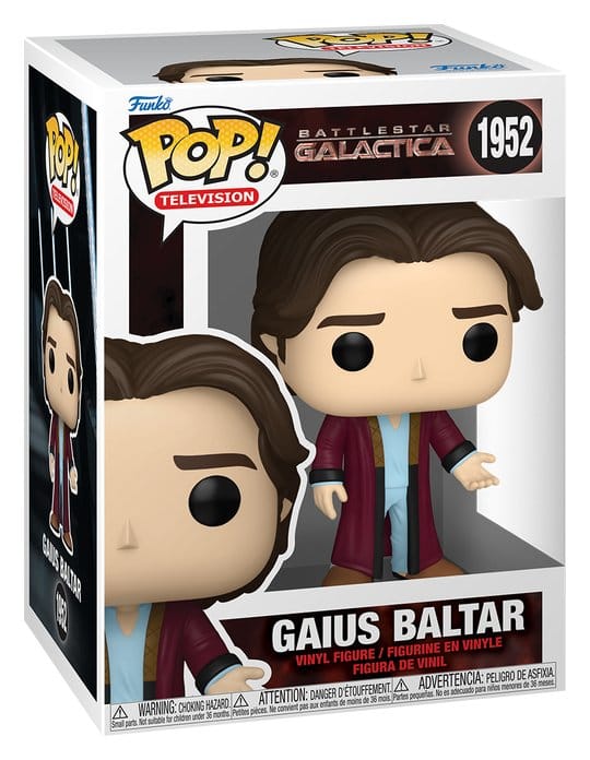 Battlestar Galactica Funko Pop! Gaius Baltar 1952 vinyl figure in its window box