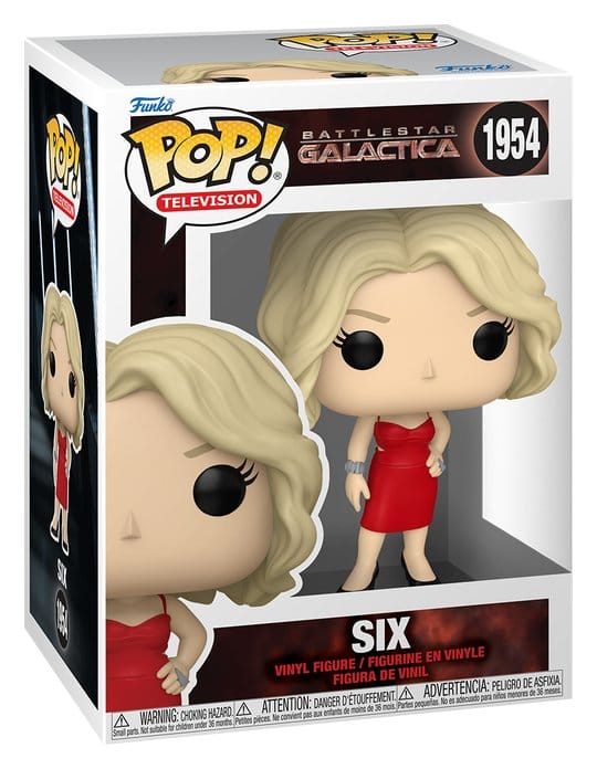 Battlestar Galactica Funko Pop! Six 1954 vinyl figure in its window box