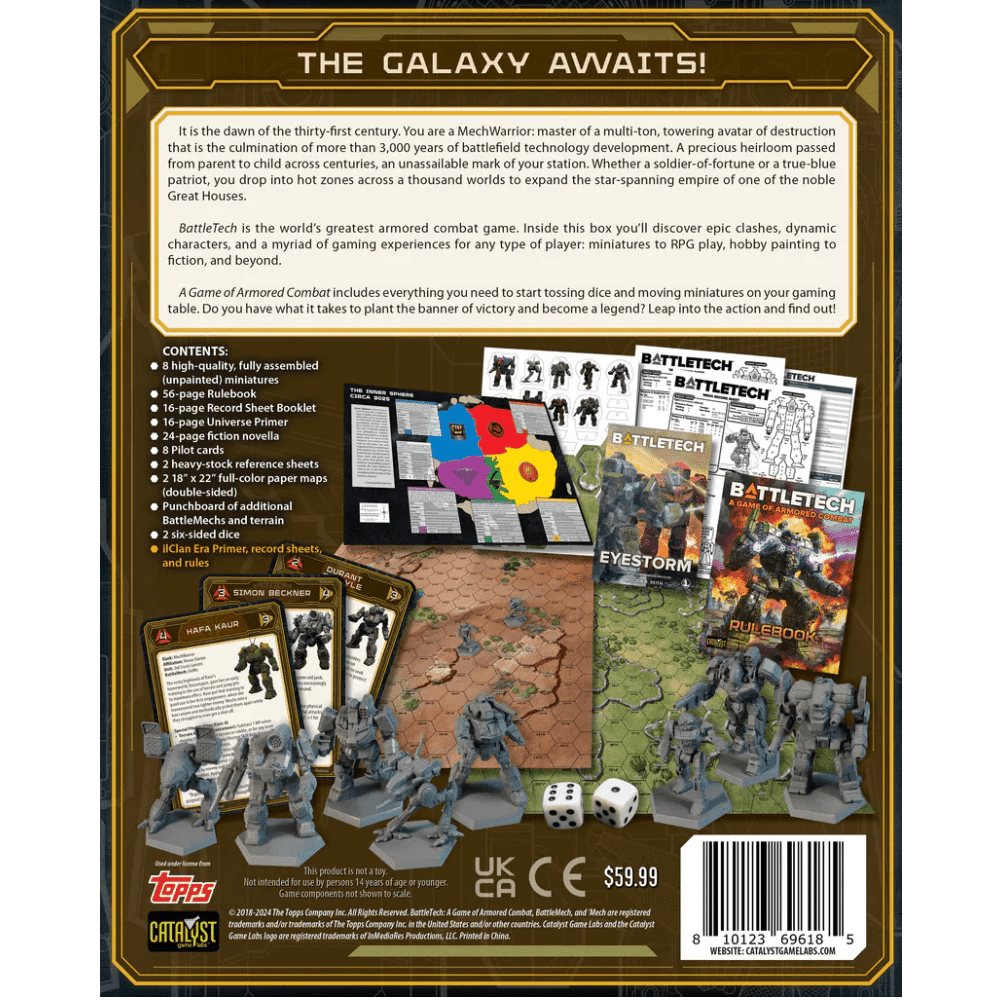 Battletech: A Game of Armored Combat 40th Anniversary - Loaded Dice