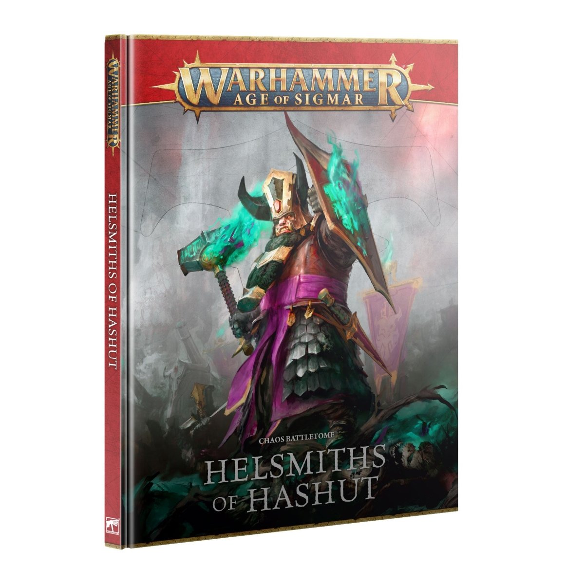Games Workshop Age of Sigmar Battletome: Helsmiths of Hashut hardback cover