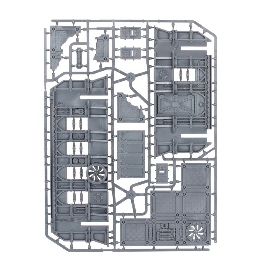 Battlezone Fronteris: STC Hab-Bunker & Stockades sprue contents - Loaded Dice