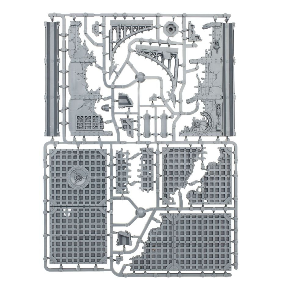 Battlezone Manufactorum: Sanctum Administratus sprue contents - Loaded Dice