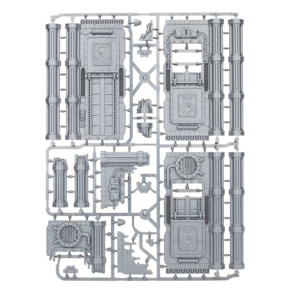 Battlezone Manufactorum: Sanctum Administratus sprue contents - Loaded Dice