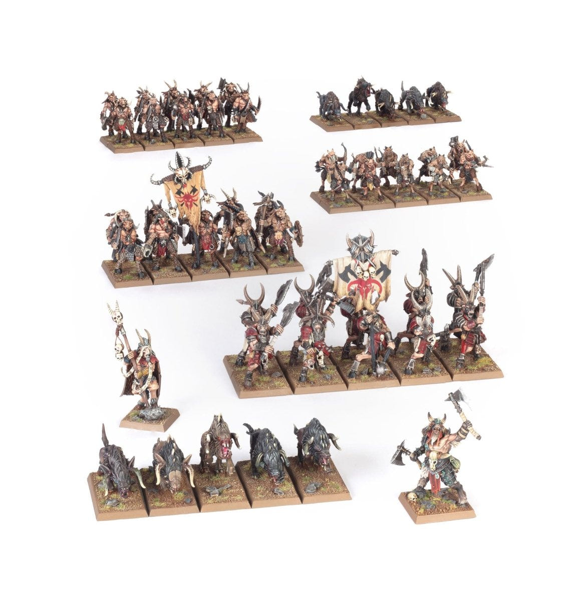 Beastmen Brayherds: Battle March Army – view 1 of 15