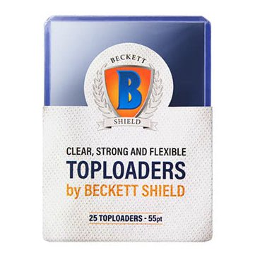 Beckett Shield - Toploader 55pt 25 Pack - Loaded Dice