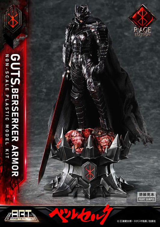 Prime 1 Studio Berserk Build Art Masterline Guts Berserker Armor Rage kit, built and painted, front