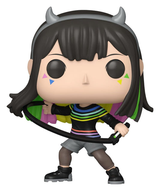 Funko Beyblade X POP! Animation Multi Nana-Iro vinyl figure with horned headband and launcher cord
