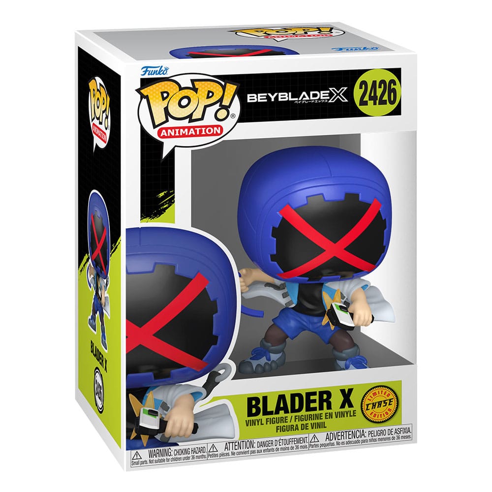 Beyblades POP! Animation Vinyl Figures Jaxon 9 cm – Sealed Case of 6 (with Chase chance)