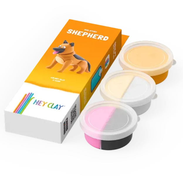 Hey Clay Dog Story - Shepherd (3 Cans) - Loaded Dice