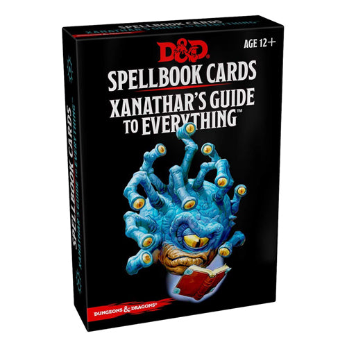 Dungeons & Dragons - Xanathars Guide to Everything Spellbook Cards - Loaded Dice Barry Vale of Glamorgan CF64 3HD