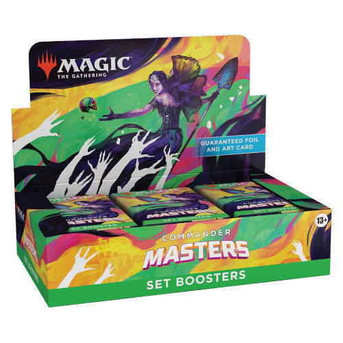 Magic: The Gathering - Commander Masters Set Booster Box - Release Date 4/8/23 - Loaded Dice Barry Vale of Glamorgan CF64 3HD