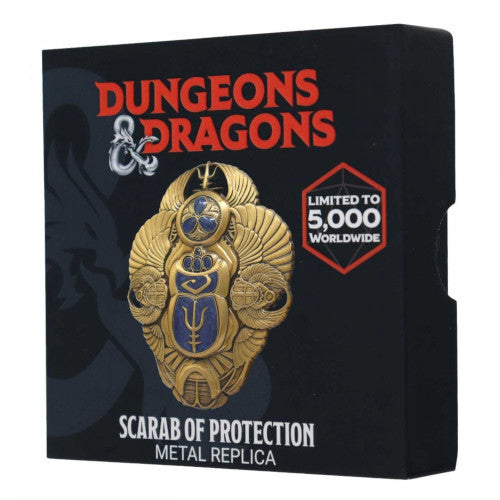 Dungeons & Dragons - Limited Edition Scarab of Protection Replica - Loaded Dice Barry Vale of Glamorgan CF64 3HD
