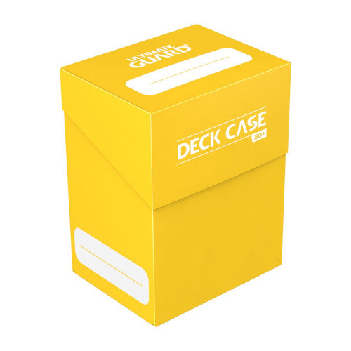 Ultimate Guard - Deck Case 80+ Standard Size - Yellow - Loaded Dice