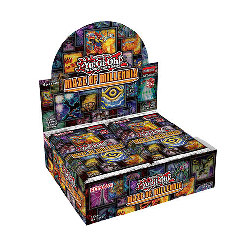 Yu-Gi-Oh! - Maze of Millennia Booster Box - Release Date 18/1/24 - Loaded Dice Barry Vale of Glamorgan CF64 3HD