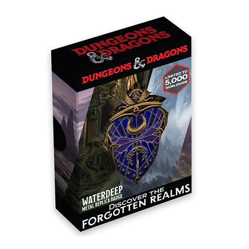[PRE ORDER] Dungeons & Dragons - Limited Edition Badge - Waterdeep - Loaded Dice