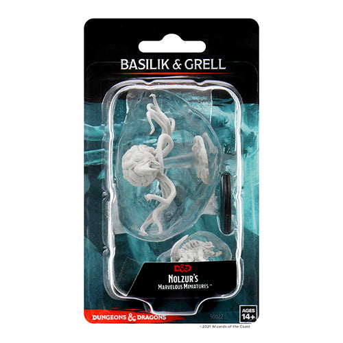 D&D Nolzurs Marvelous Miniatures: Grell & Basilisk - Wave 11 - Loaded Dice