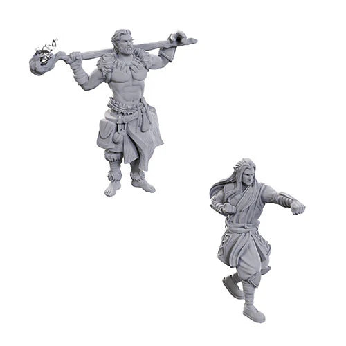 Wizkids - D&D Nolzurs Marvelous Miniatures: Archdruid & Martial Arts Adept - Wave 24 - Loaded Dice