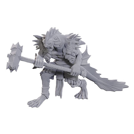 Wizkids - D&D Nolzurs Marvelous Miniatures: Wave 25 - Sahuagin Coral Smasher - Loaded Dice