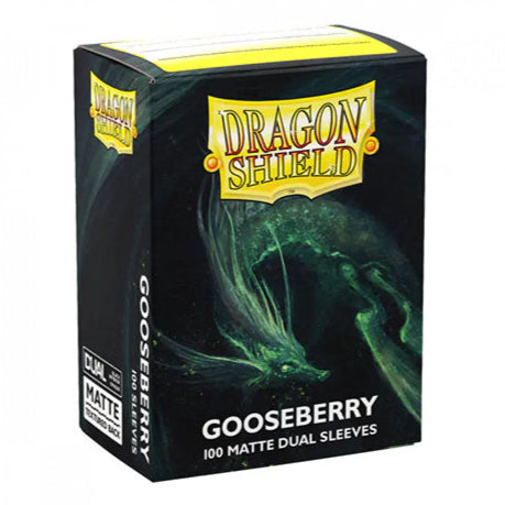 Dragon Shield - Matte Dual Pastel Standard Size Sleeves 100pk - Gooseberry - Loaded Dice
