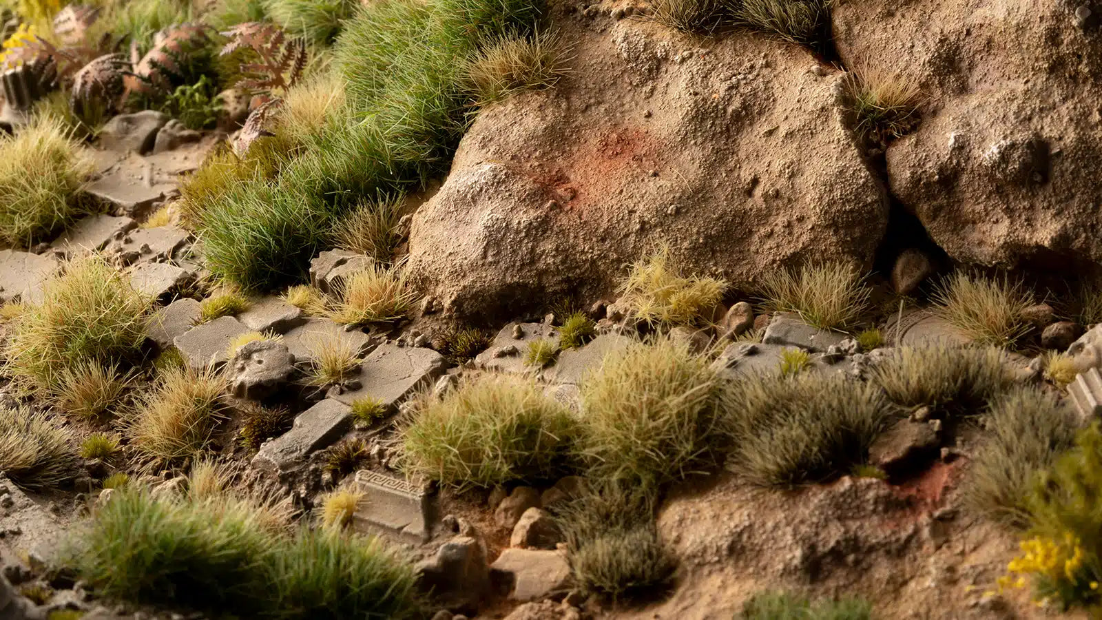 Gamers Grass Basing Bits - Temple - Loaded Dice