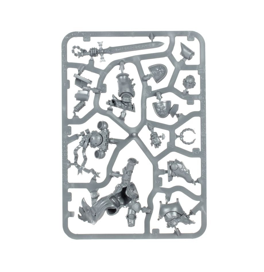 Black Templars: Emperor's Champion sprue contents - Loaded Dice