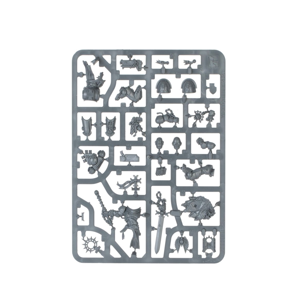 Black Templars: Execrator sprue contents - Loaded Dice