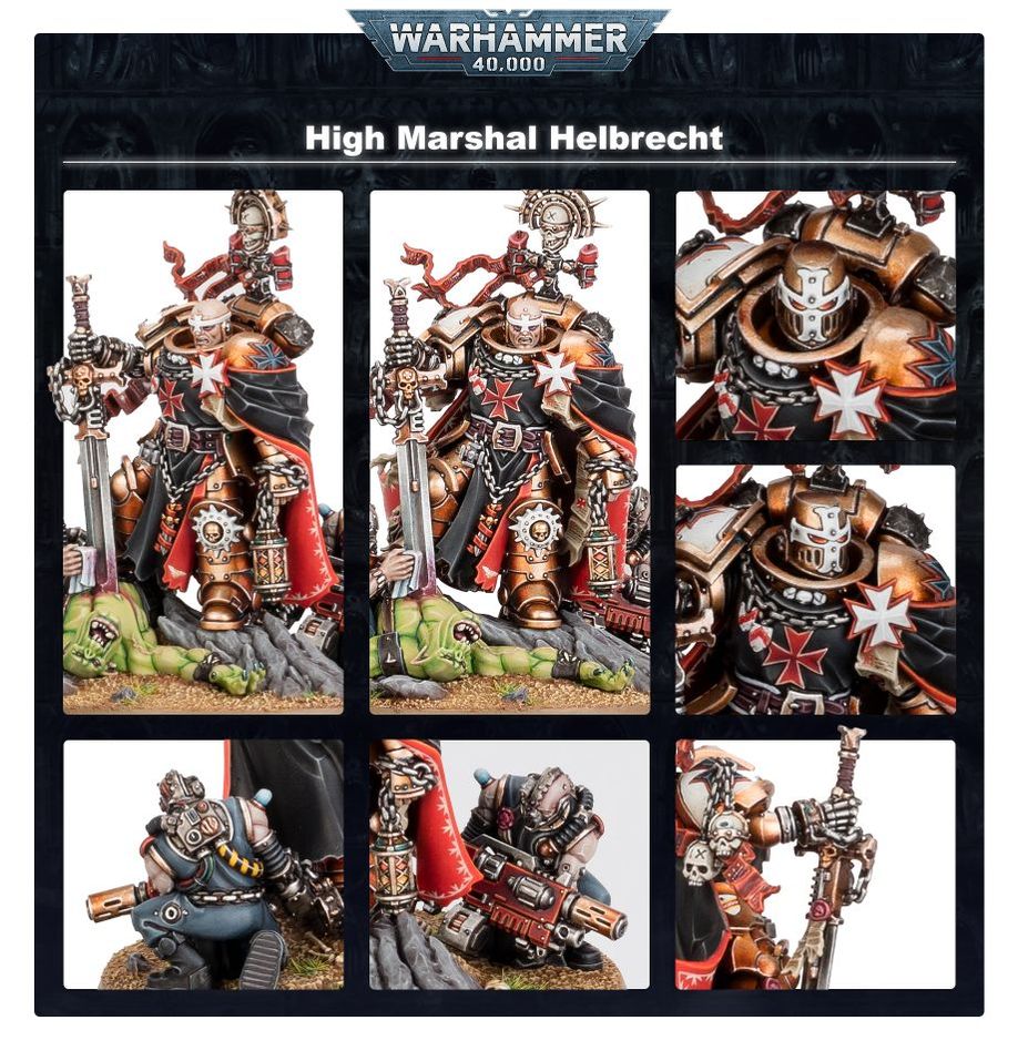 Black Templars: High Marshal Helbrecht - Loaded Dice
