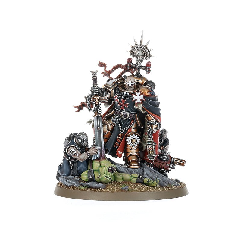 Black Templars: High Marshal Helbrecht painted miniature - Loaded Dice