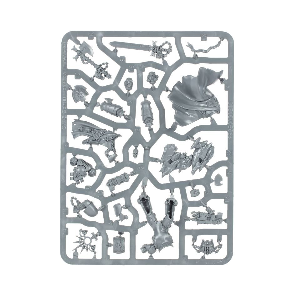 Black Templars: Marshal sprue contents - Loaded Dice