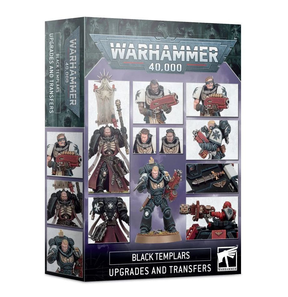 Games Workshop Warhammer 40,000 Black Templars Upgrades and Transfers box front