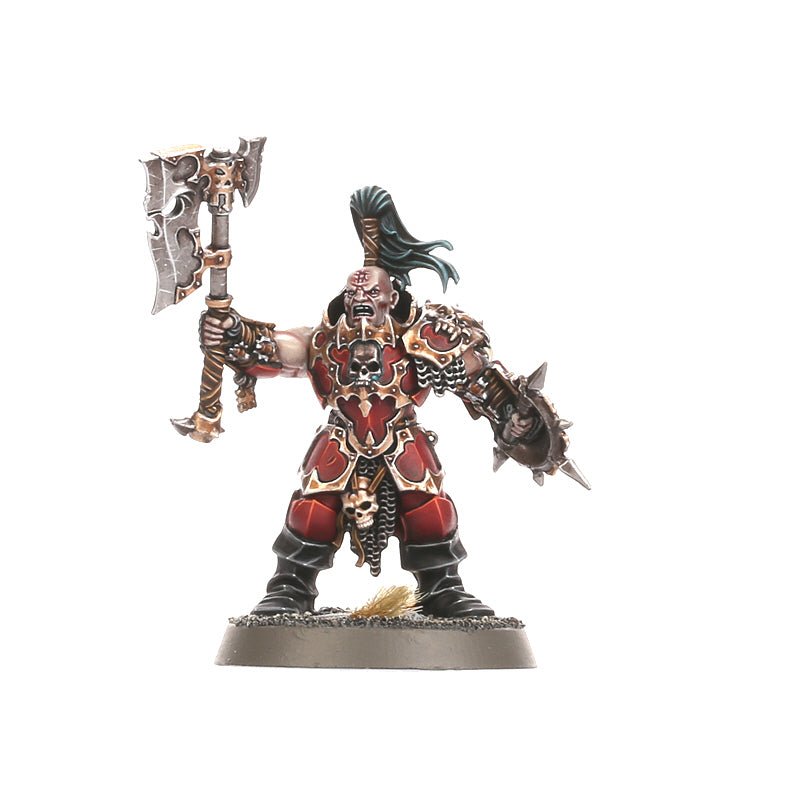 Blades of Khorne: Blood Warriors painted miniature - Loaded Dice