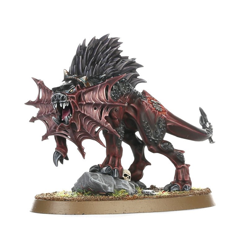 Blades of Khorne: Flesh Hounds painted miniature - Loaded Dice