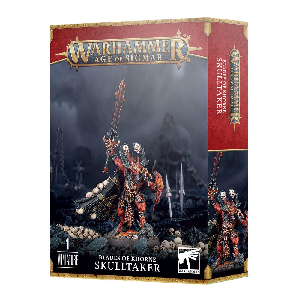 Blades of Khorne Skulltaker box front, Games Workshop Warhammer Age of Sigmar