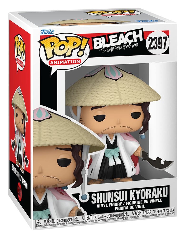 Bleach POP! Animation Vinyl Figure Shunsui 9 cm